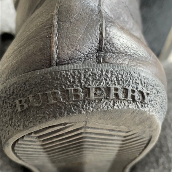 Burberry Black Leather Men’s Boots - Picture 4 of 6